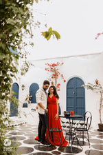 Red Cap Sleeve RentalGown