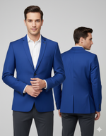 Royal Blue Slim Blazer