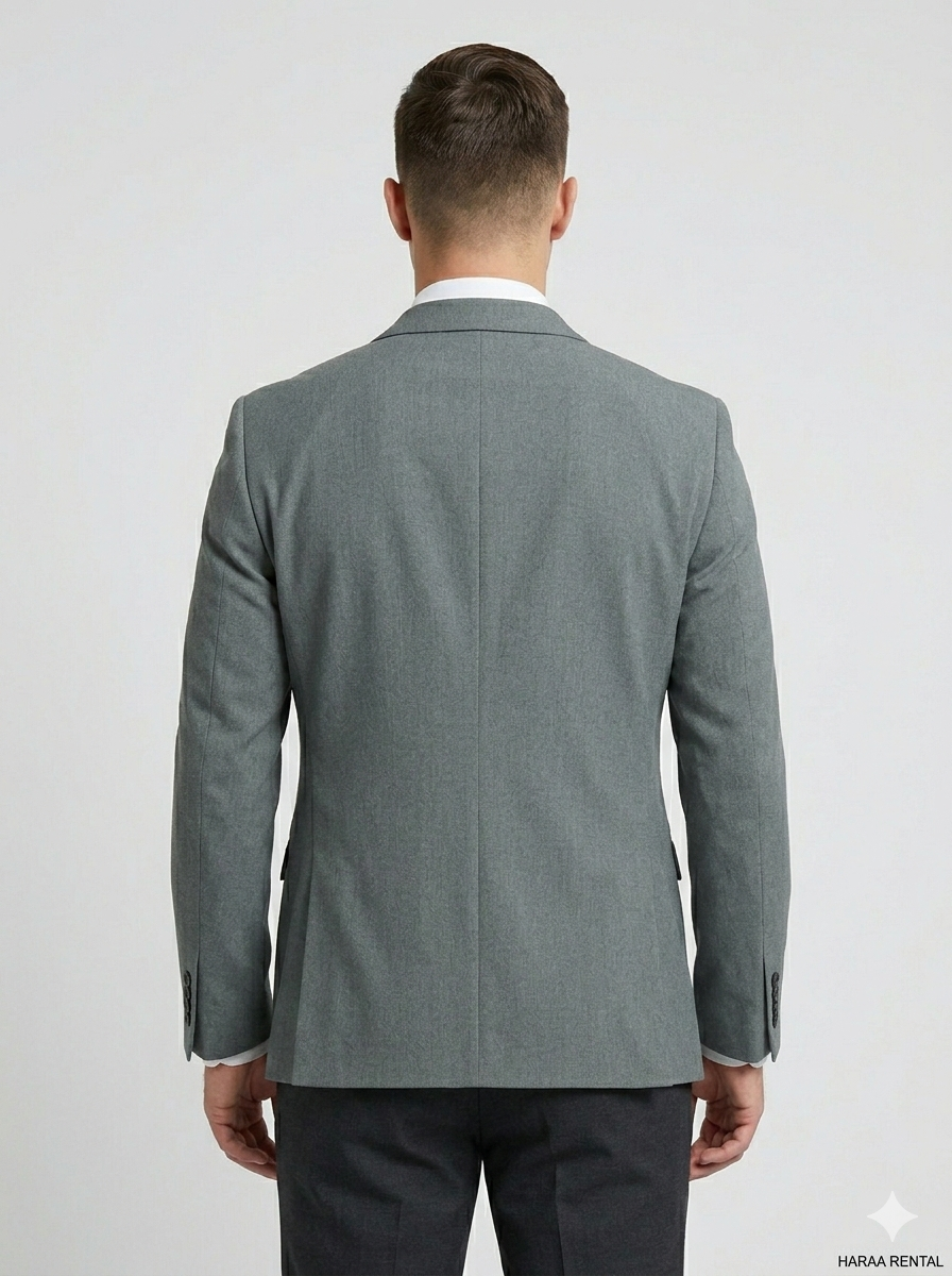 Grey Slim Fit Blazer