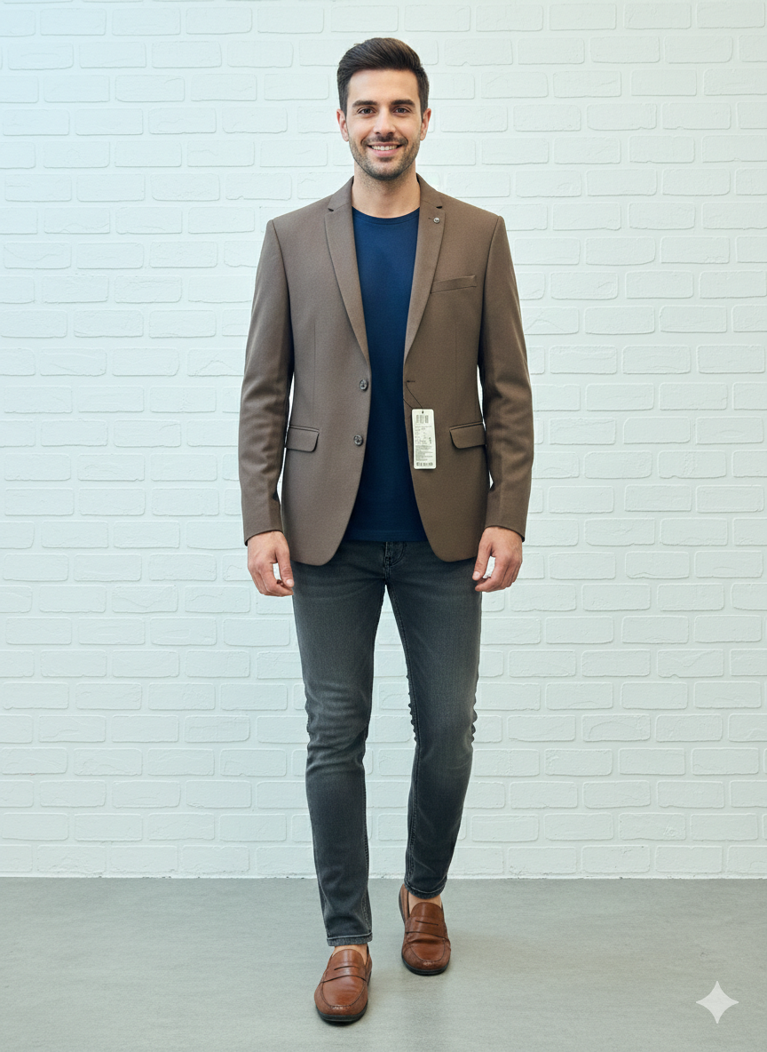 Brown Blazer