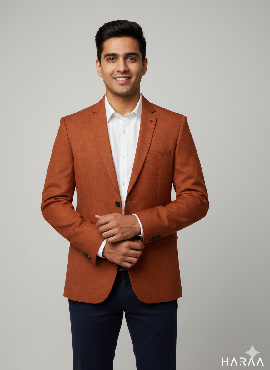 Burned Orange Blazer