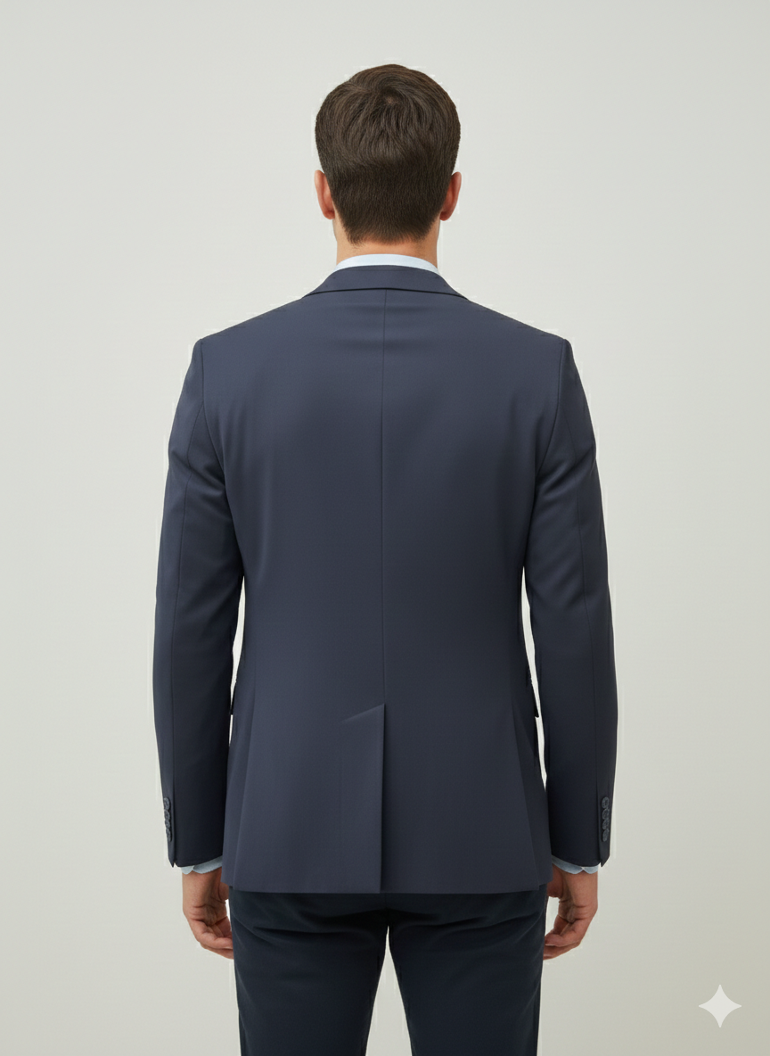 Navy Blue Slim Fit Premium Blazer