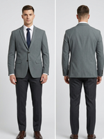 Grey Slim Fit Blazer