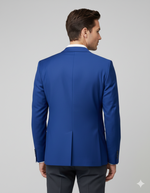 Royal Blue Slim Blazer