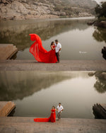 Red Cap Sleeve RentalGown
