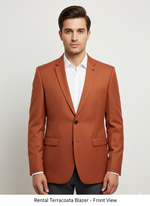 Orange Blazer