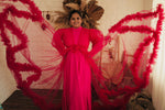Pink Butterfly Rental Gown