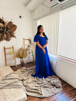 Royal Blue Long Tail RentalGown