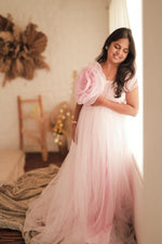 Light Pink NettedRental Gown