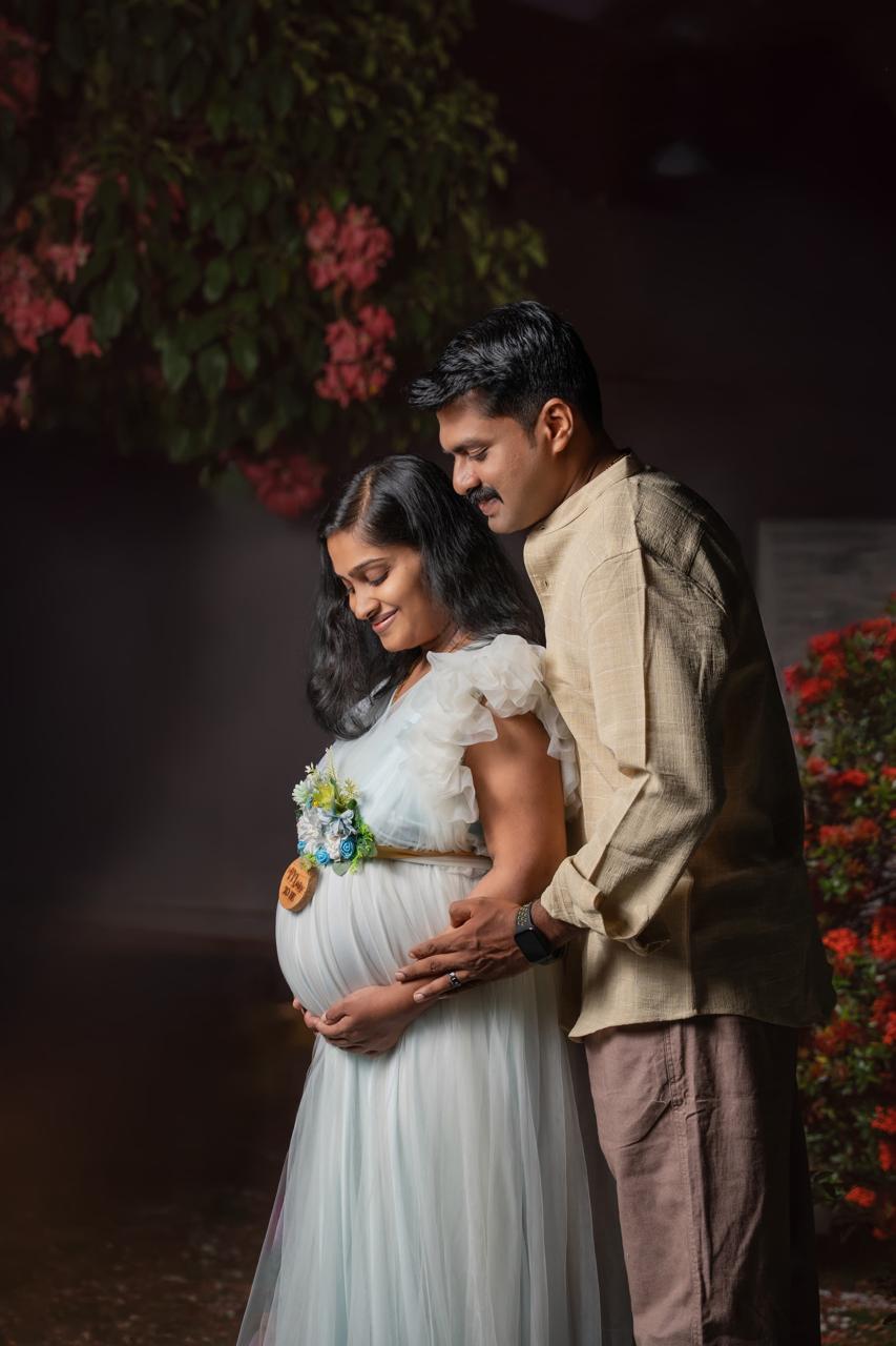 Sky Blue NettedRental Gown