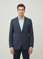 Navy Blue Slim Fit Premium Blazer