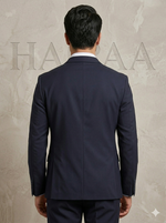 Classic Navy Blue Slim Fit Blazer