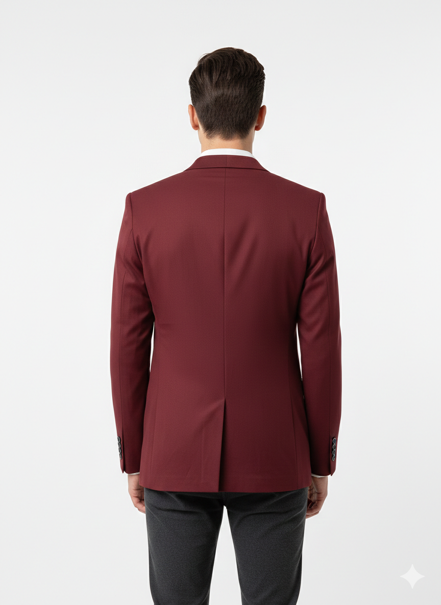 Premium Maroon Blazer