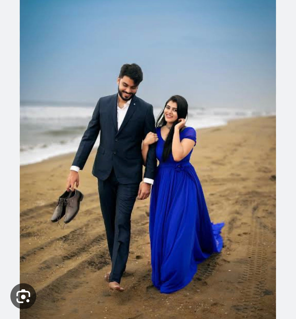 Royal Blue Long Tail RentalGown