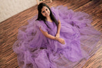 Lilac Netted Gown