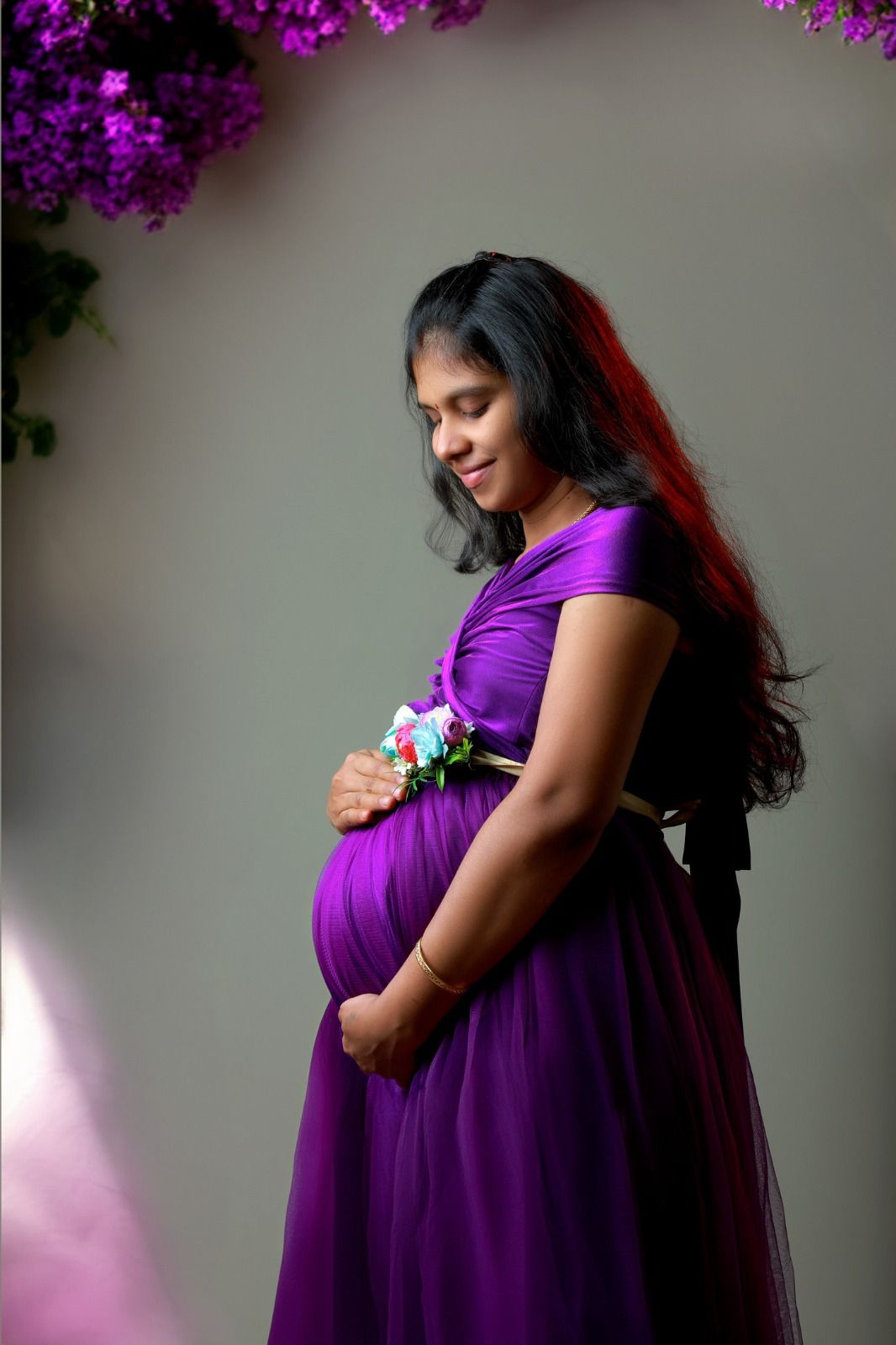 Violet wrap Rentalgown