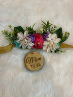 Blue Pink mom- to -be Hipbelt