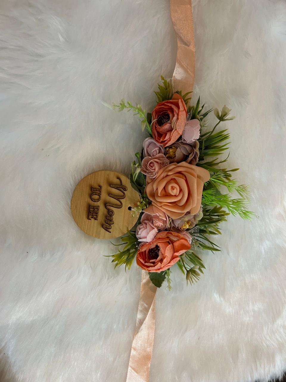 Orange Mom-To-Be Hip Belt