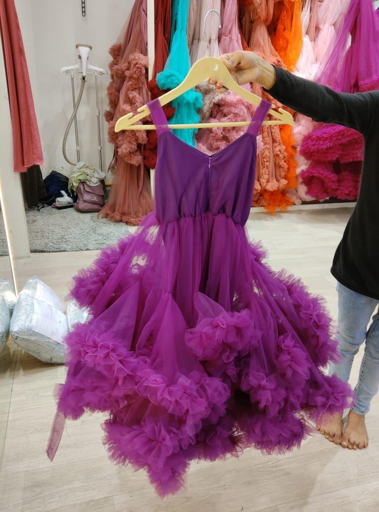 Violet Ruffled GownDaughter