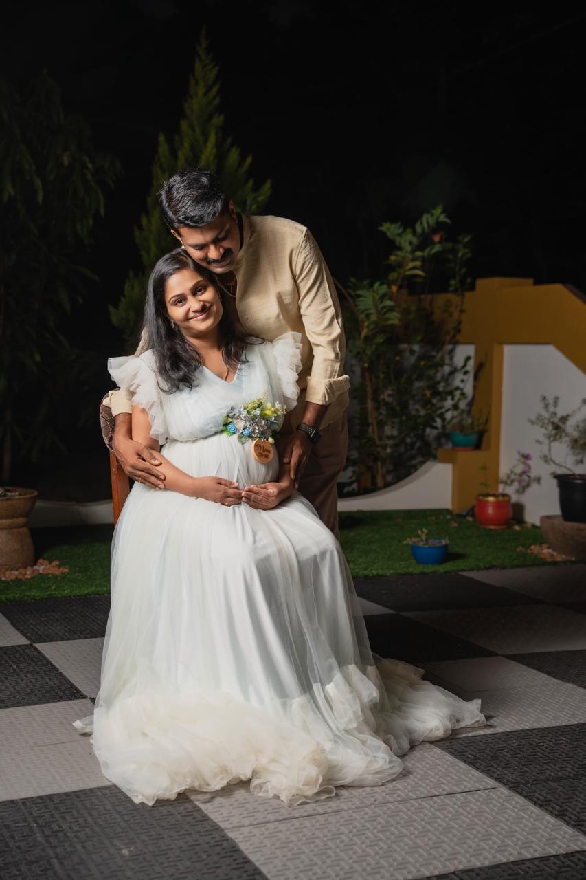 Sky Blue NettedRental Gown